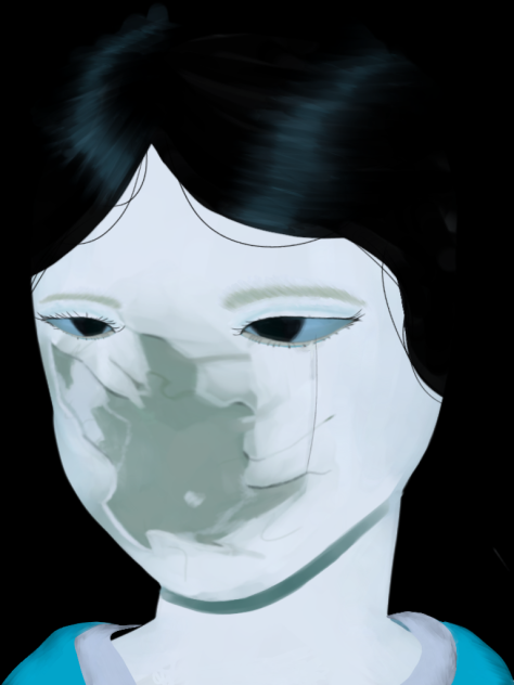 Breaking slowly (redraw) - ibisPaint