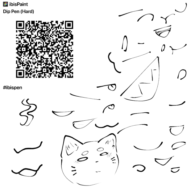 Brush QR code.