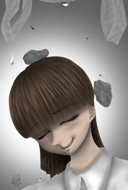 枯れた花 Ibispaint