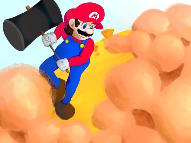ハンマーなマリオ