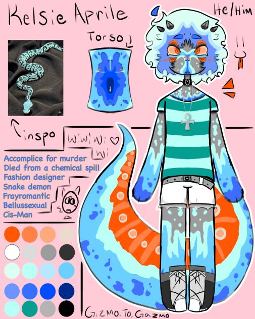 ref sheet for Kelsie