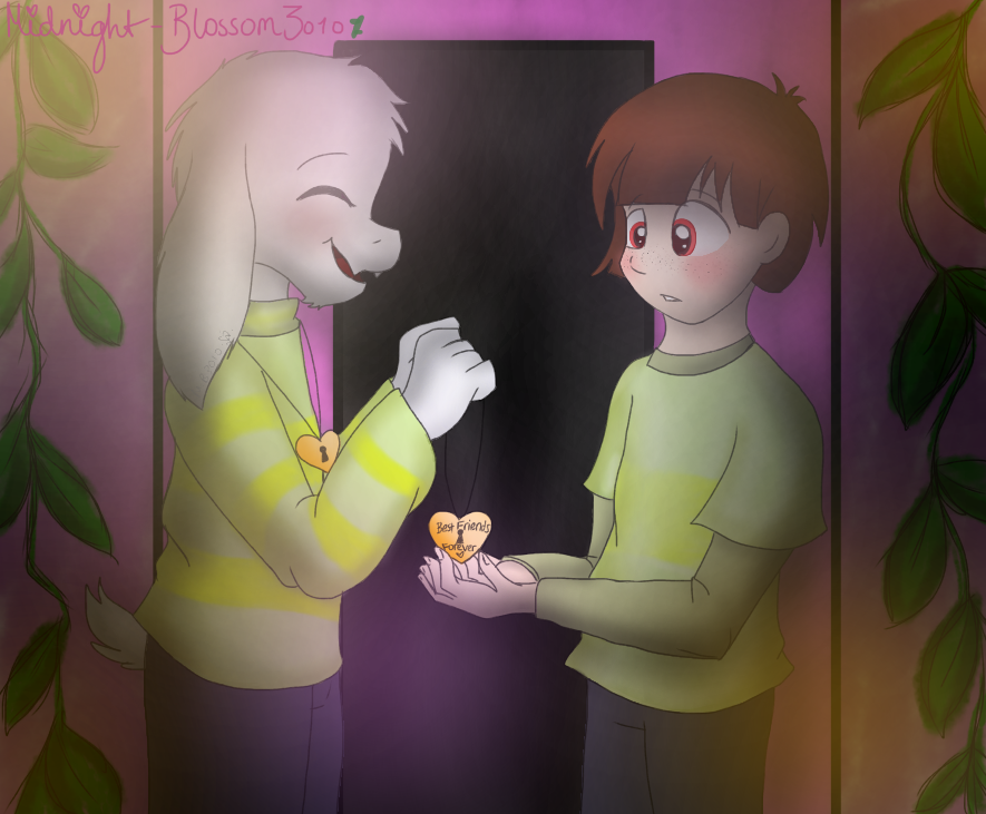 Best Friends Forever UnderTale SP ibisPaint