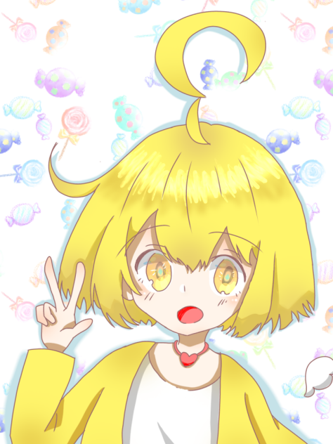 天理ちゃんを描いたよ！