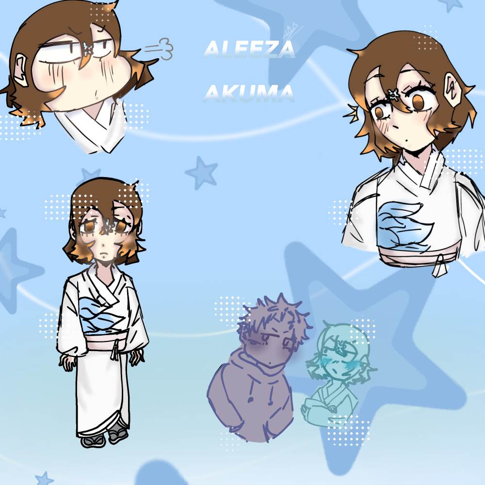 Reference sheet of child Aleeza! - ibisPaint