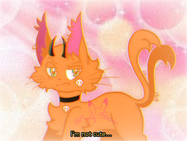 I’m not cute…