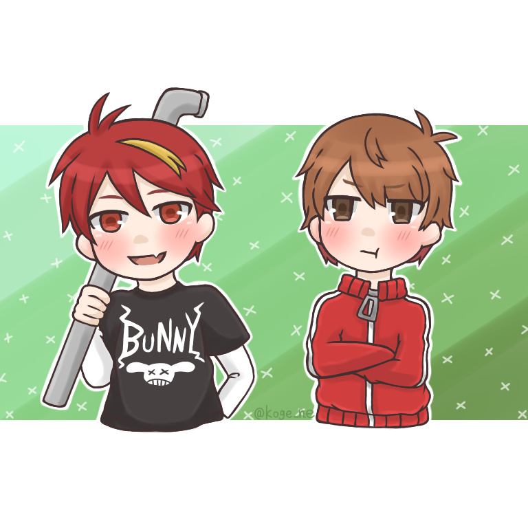 キヨさんと乃木くん Ibispaint