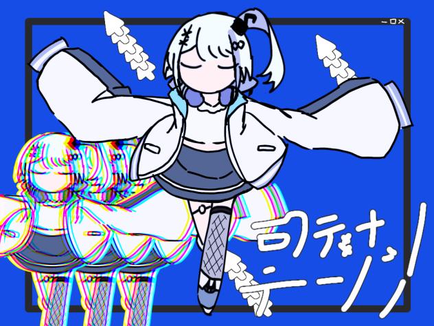 Rityanさんの線画、塗らせていただきました！