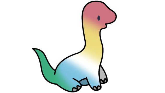 Gay Dino 🦕🏳️‍🌈✨