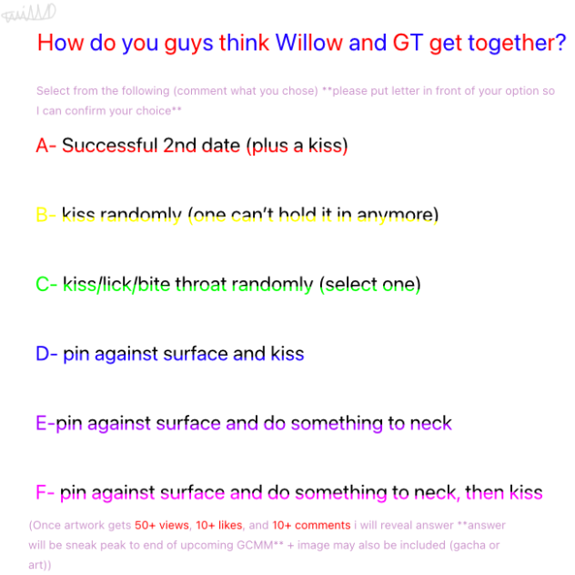 How do you guys think they got together