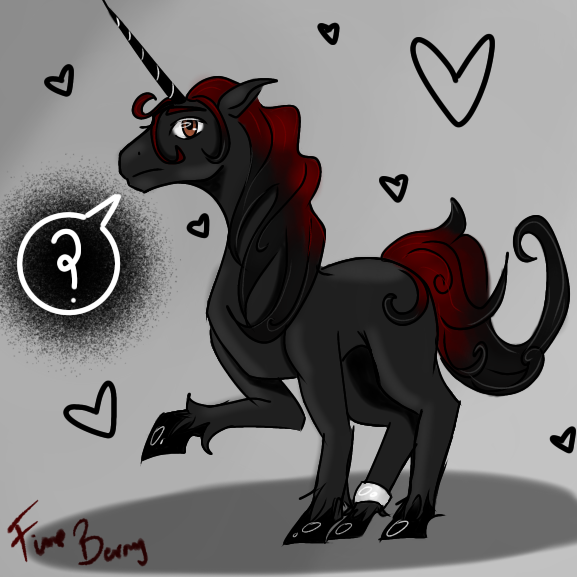Colton unicorn oc🦄🖤