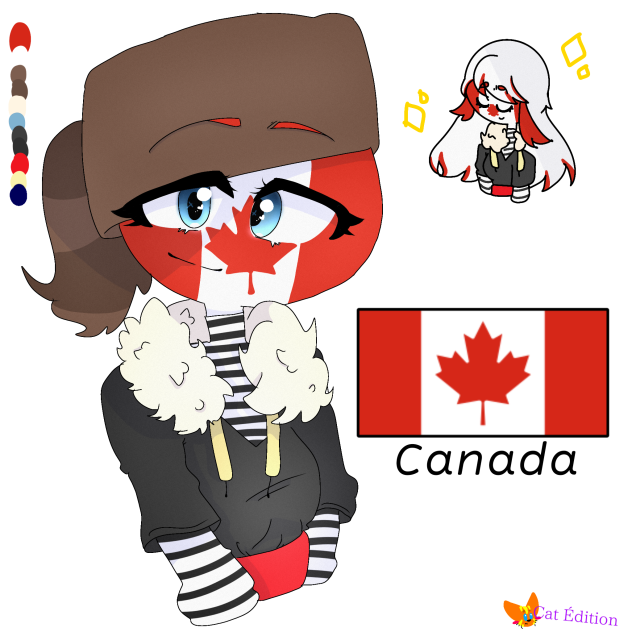 Canada (Female) -- Countryhumans