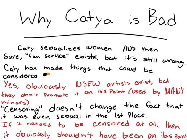 Why Catya is bad