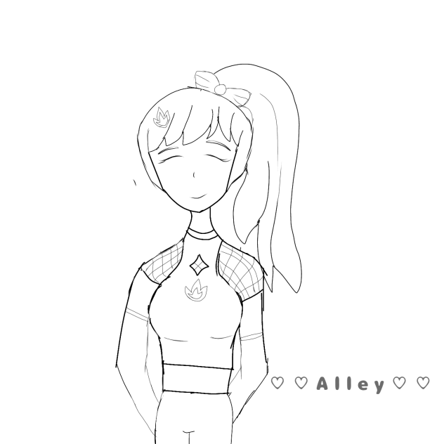 Blaze lineart - ibisPaint