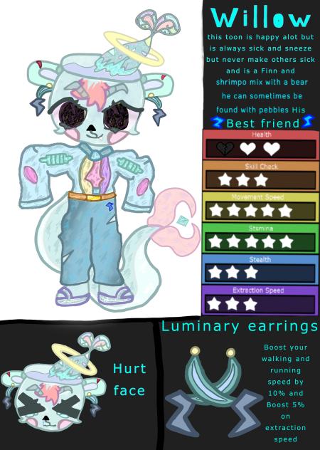 Willow the sneezing toon