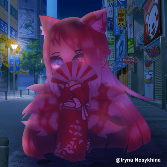 Gacha girl Kitsune