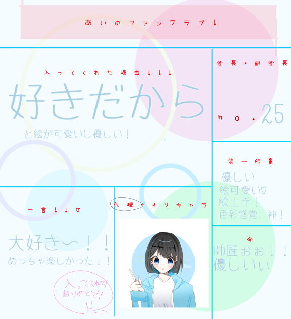 あいちゃんのファンクラブ！！