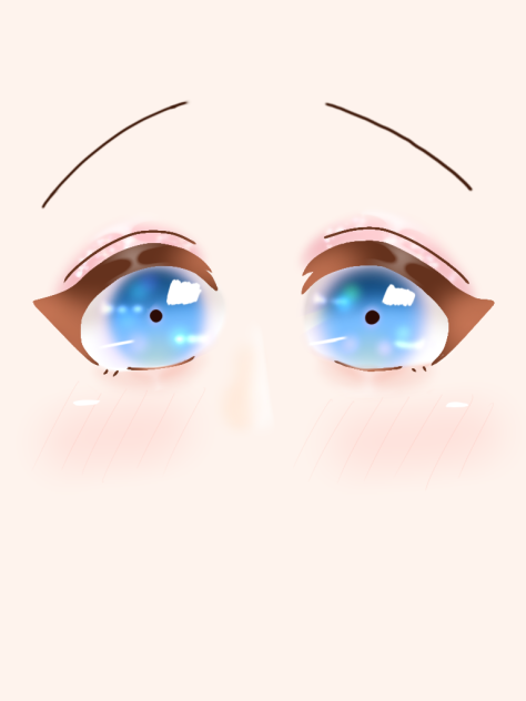 線画お借りしています　僕が好きな青目