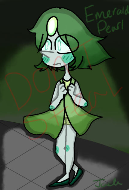Emerald pearl {jade} (speedpaint)