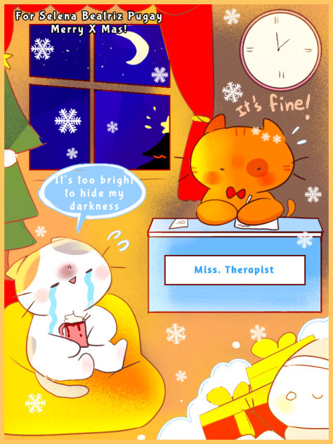 The Therapist Cat & The Sad Cat