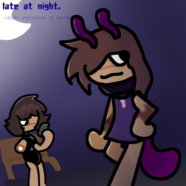 Late at night. - ibisPaint