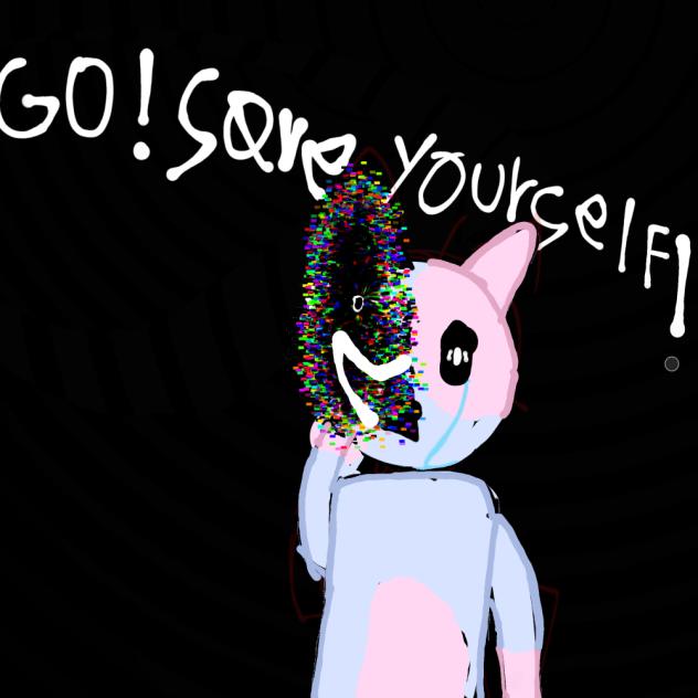 Doodle with the glitch brush @Admin