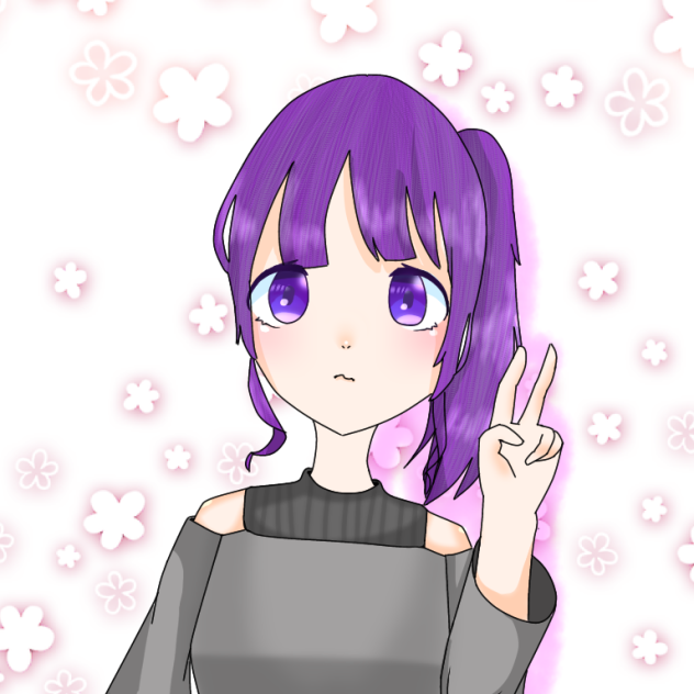 1周年記念過去絵リメイクイラスト