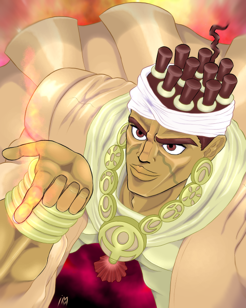 原作版 ジョジョの奇妙な冒険 第3部 アヴドゥル15 ibisPaint