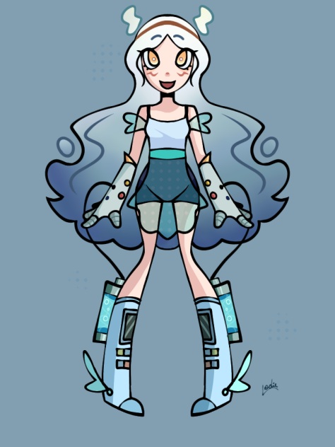Cartoon Cloud Super hero! - ibisPaint