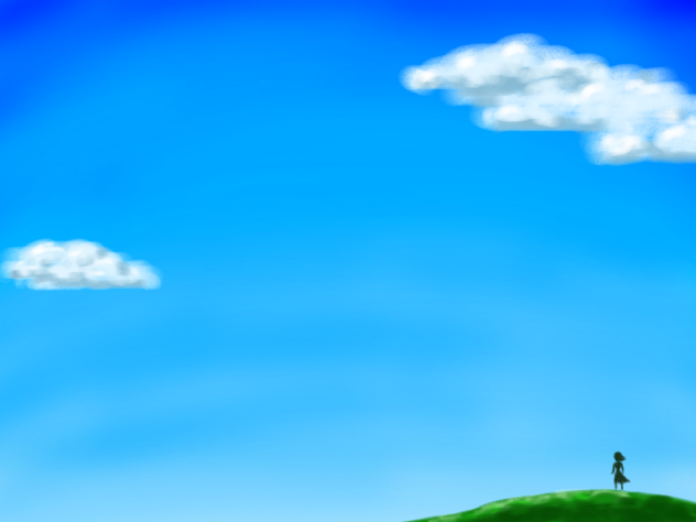 blue sky - ibisPaint