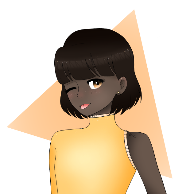 CUTE Orange Girl