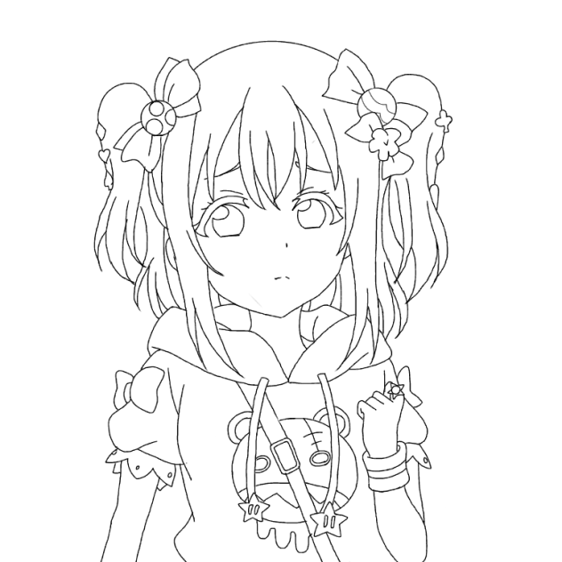 黒澤ルビィ 線画🍬 - ibisPaint