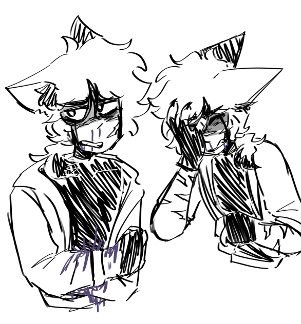 Not so little Alex doodles 💜
