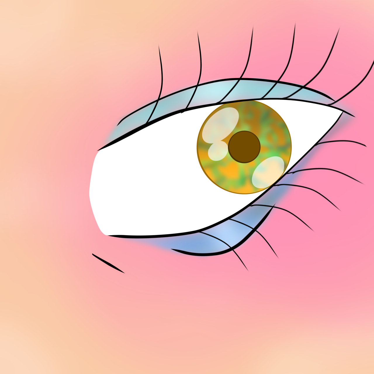 Hard makeup - ibisPaint