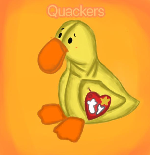 Quackers the duck