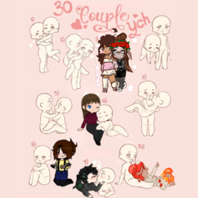 💕Cute couple poses💕