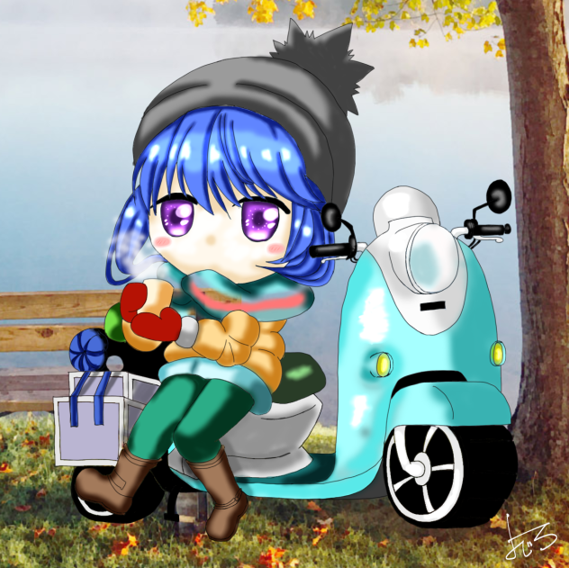 練習16 志摩リン(ゆるキャンΔ)