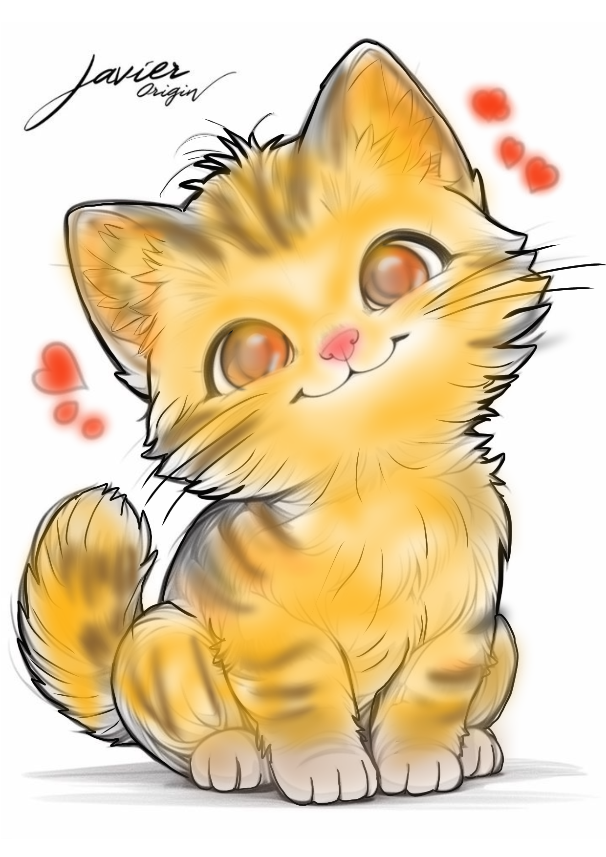 honey cat - ibisPaint