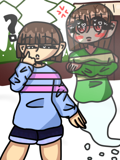 Chara And Frisk - ibisPaint