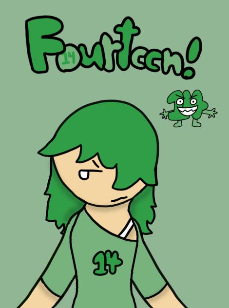 Fourteen as a human! xfohv