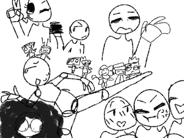 Just some random sketches for yall