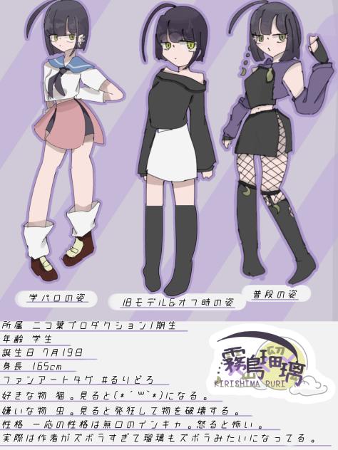 霧島瑠璃のプロフィール