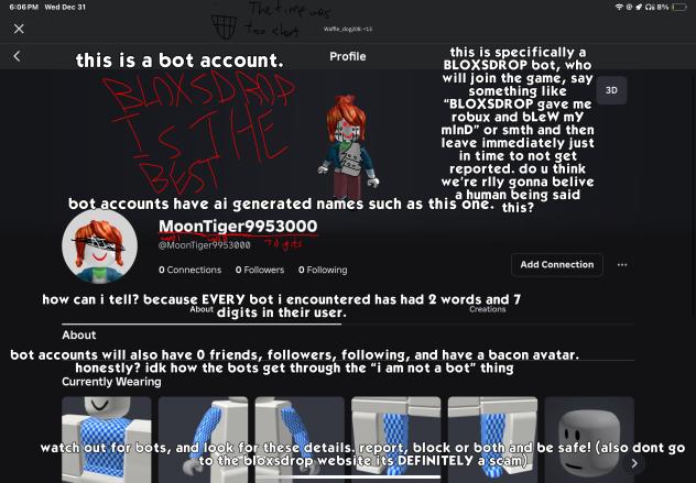 bot accounts - BLOXSDROP AI