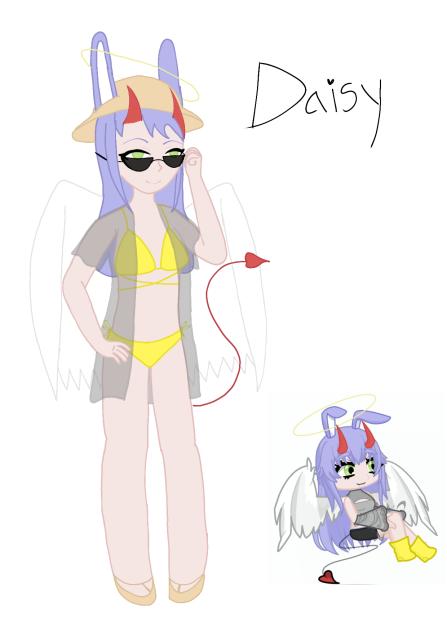 Daisy is ready for the beach❕