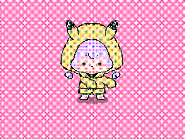 POKEDANCE(pixel ver) イラスト企画絵ピクセル試作① OC