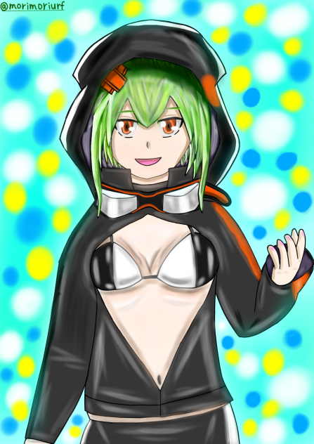 四ノ宮リナしかもカワイイ！ - ibisPaint