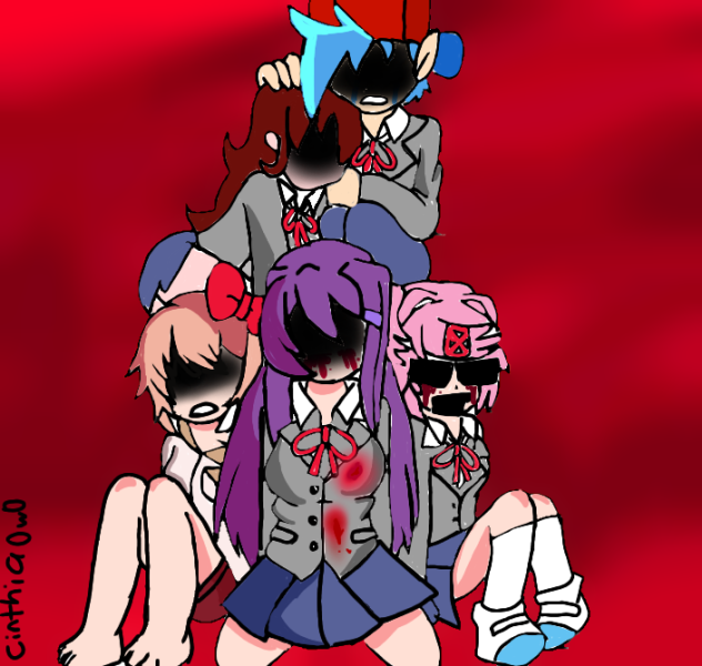 fnf ddlc Bad endig