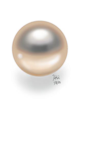 Pearl Rendering Study - ibisPaint