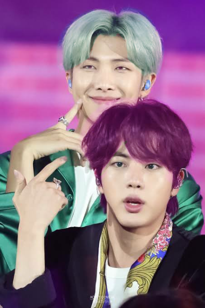 namjin hair transformation