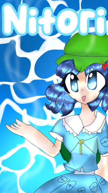 I draw Nitori but i use golden ratio