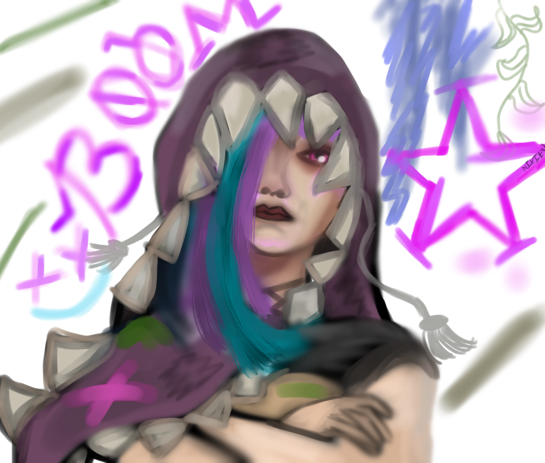 Jinx from arcane - ibisPaint
